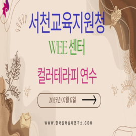 [ 외부 강의 ] 2025. 07. 17.  서천교육지원청 WEE 센터 컬러테라피 연수